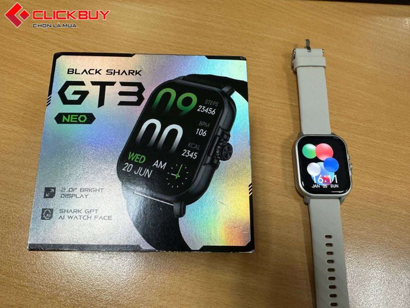 Tìm hiểu về đồng hồ Black Shark GT3 Neo