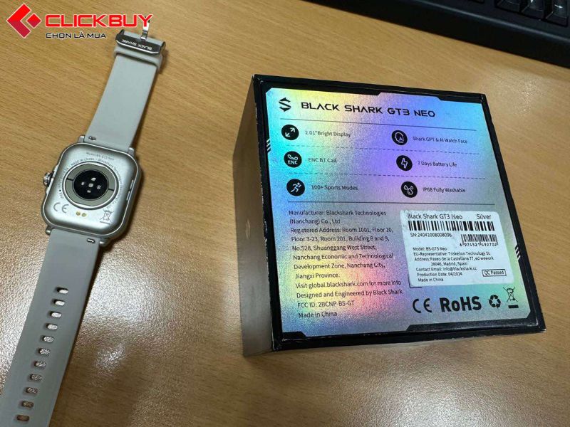 Đồng hồ Black Shark GT3 Neo giá bao nhiêu tiền