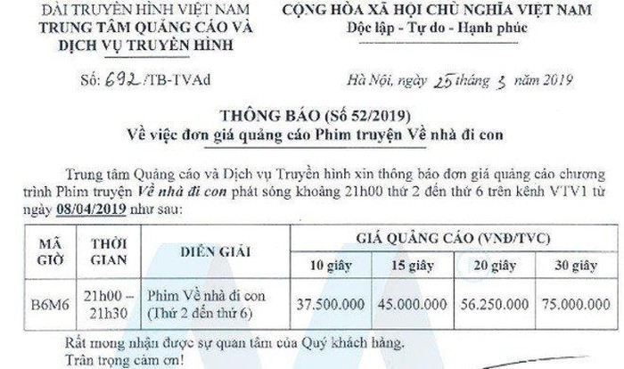 PHIM 'VỀ NHÀ ĐI CON' QUẢNG CÁO VÔ TỘI VẠ, VTV 'ĂN DÀY' CỠ NÀO? - Clickbuy