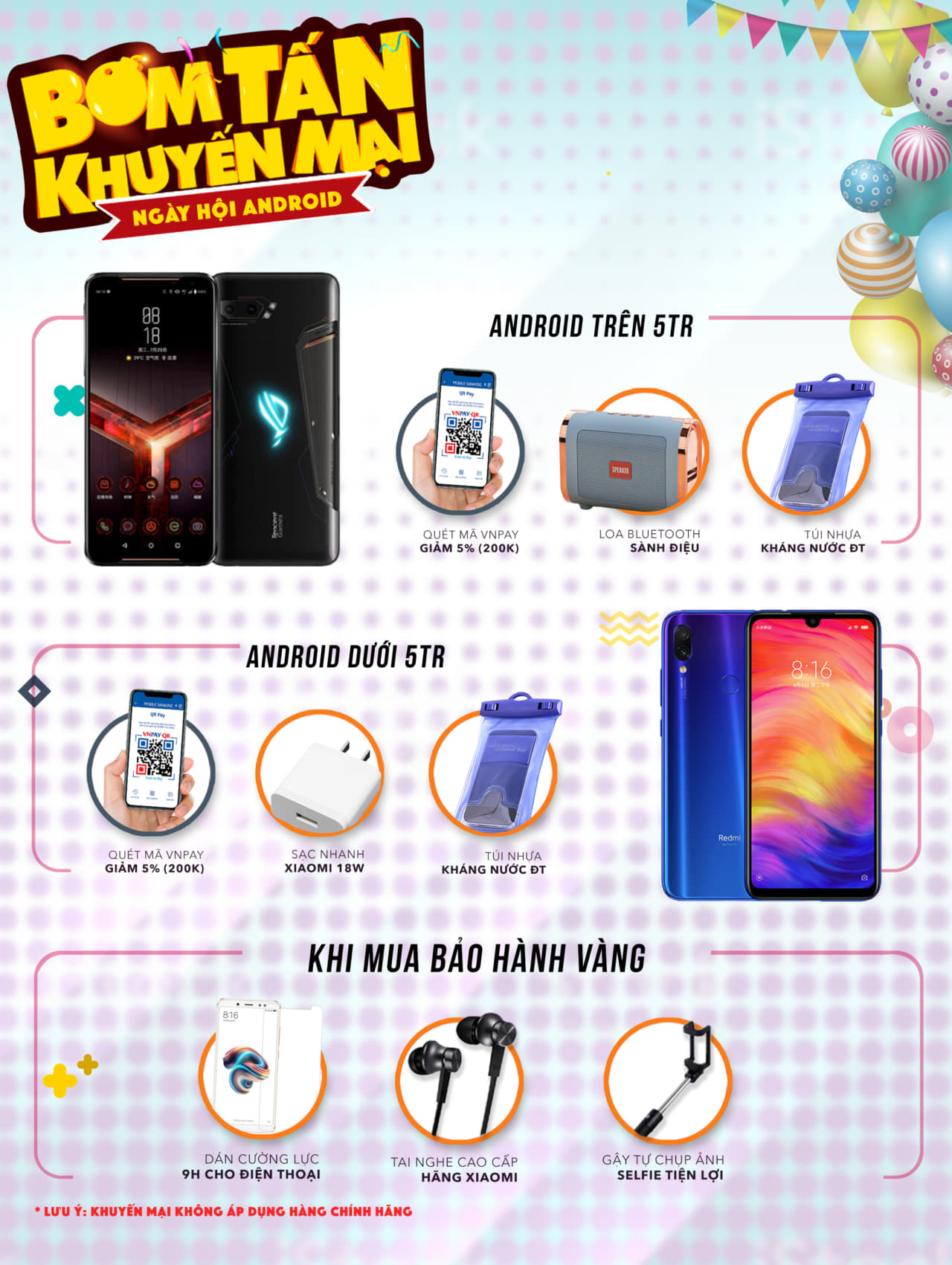 Tháng vàng Android - Cháy bùng đam mê mua sắm! - Clickbuy