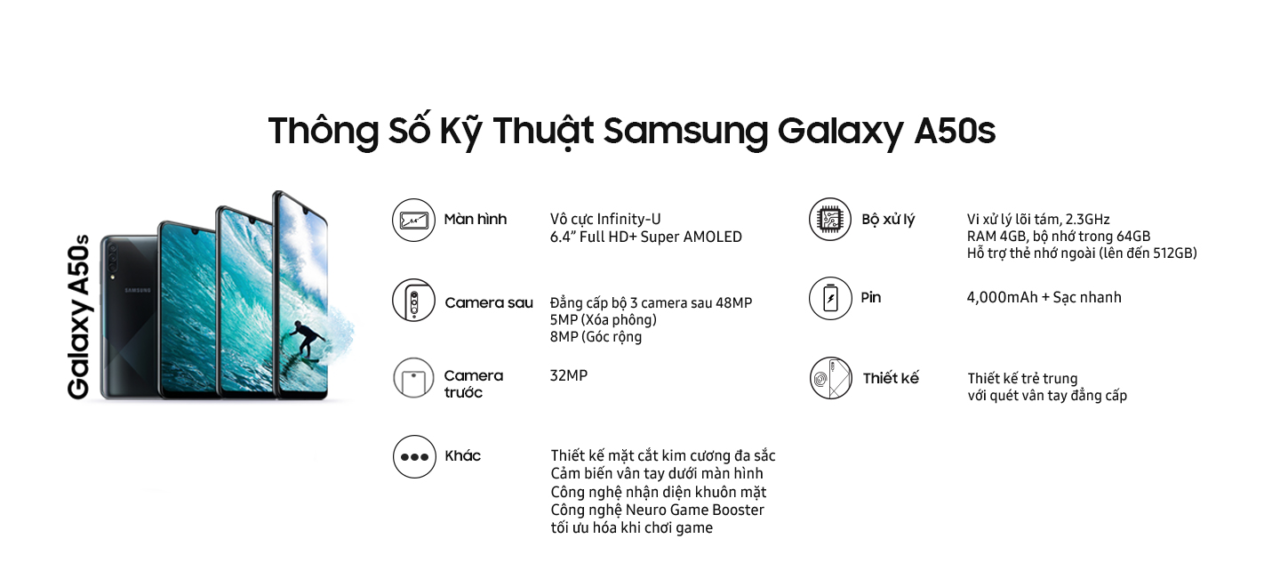 Đặt trước Galaxy A50S tặng ngay 2.3tr - Clickbuy