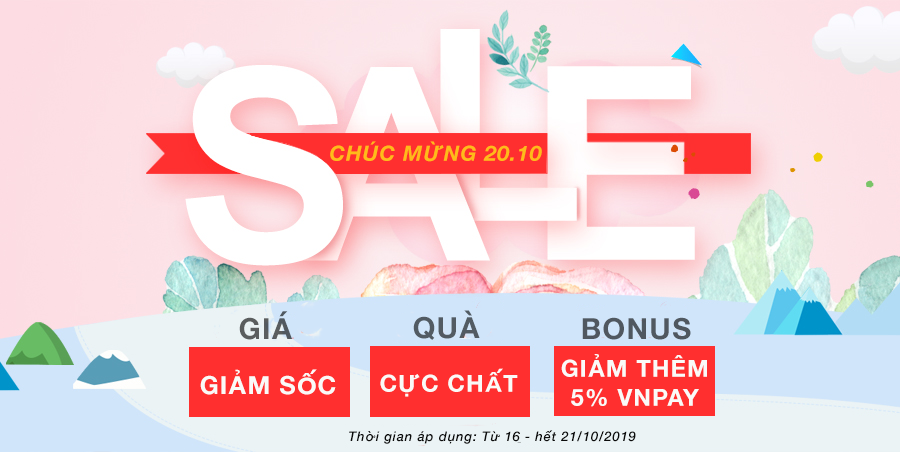 MỪNG NGÀY PHỤ NỮ VIỆT NAM 20.10 - CRAZY SALE XIAOMI, REALME CỰC SỐC - Clickbuy