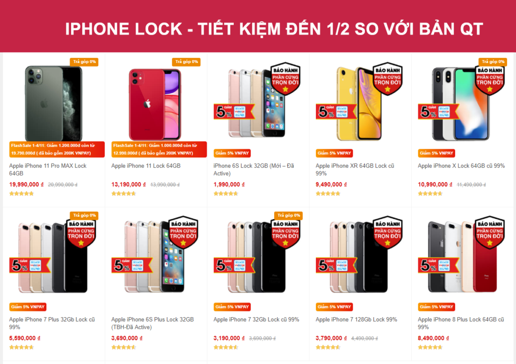 Deal giá sốc - bốc quà khủng khi mua iPhone từ 1 đến 7/11 - Clickbuy