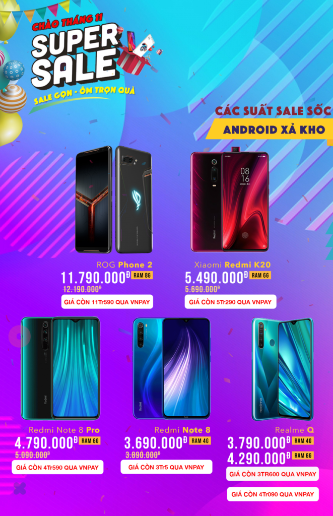 CHÀO THÁNG 11 - SALE GỌN - ÔM TRỌN QUÀ - Clickbuy
