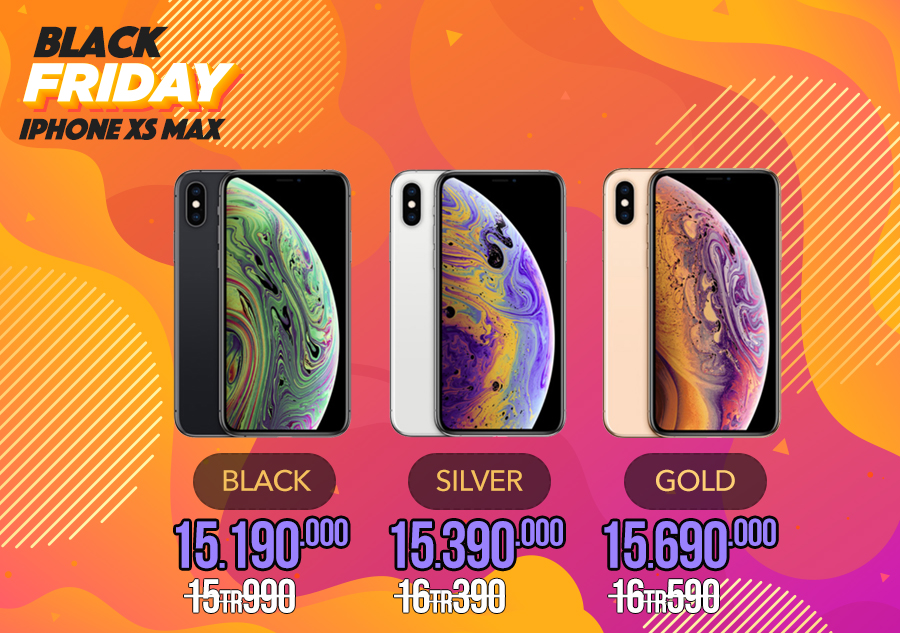 Black Friday duy nhất 3 ngày - Mua iphone XS Max Quốc Tế giảm luôn tiền Triệu!!! - Clickbuy