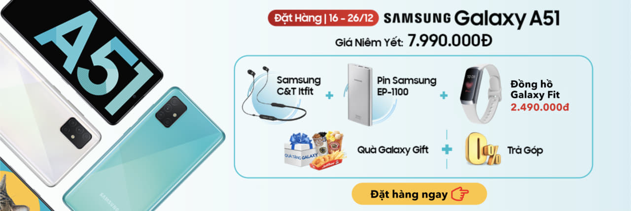 ĐẶT HÀNG SỚM GALAXY A51 - GIÁ HẤP DẪN - Clickbuy