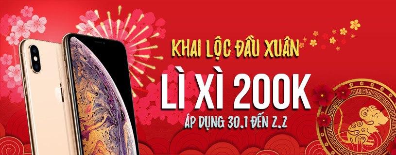 Khai lộc đầu xuân - Lì xì ngay 200.000đ khi mua điện thoại - Clickbuy