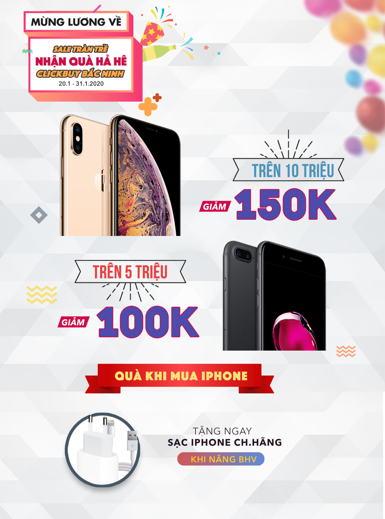 MỪNG ANH LƯƠNG VỀ - SALE SỐC TỤT QUẦN - Clickbuy