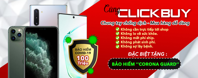 Chung tay đẩy lùi dịch - Mua hàng online dễ dàng!! - Clickbuy