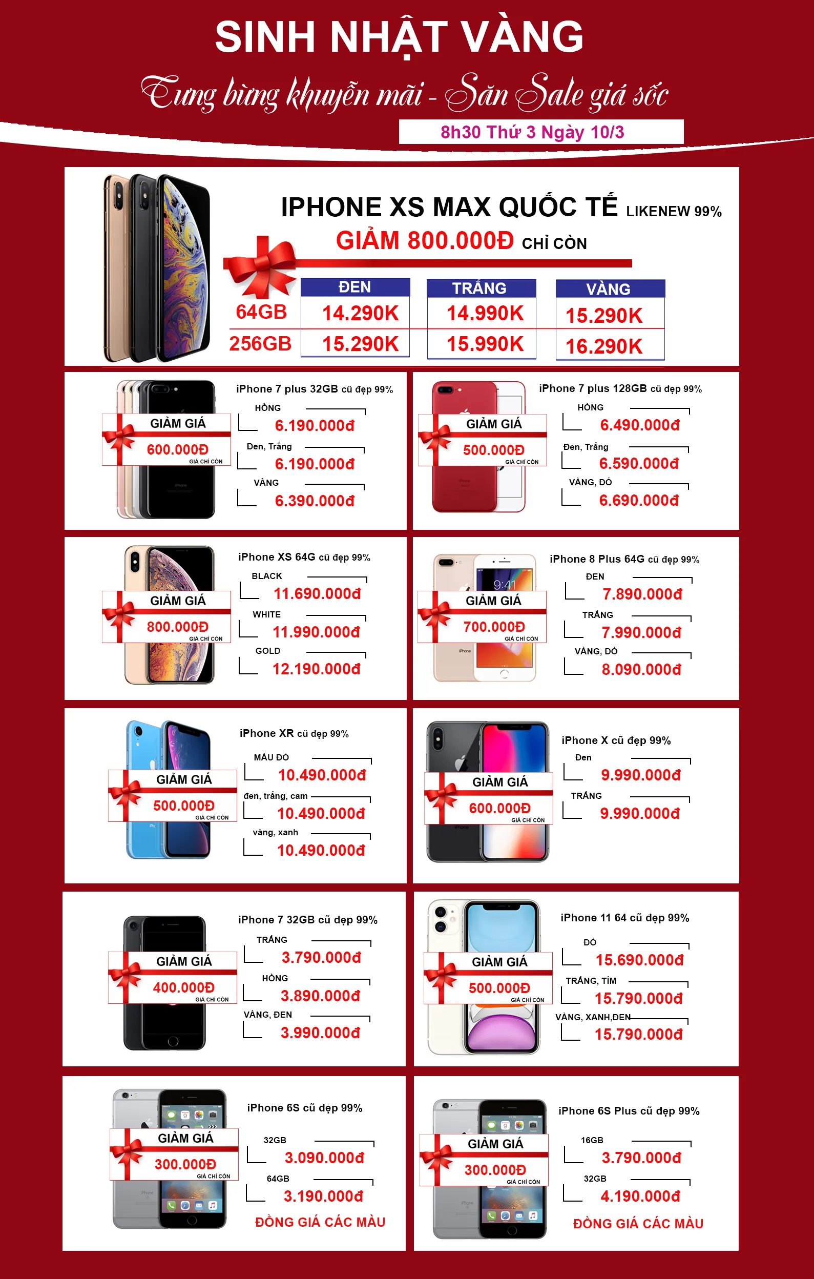 Sinh nhật Vàng - Săn sale giá shock tại Clickbuy Bắc Ninh - Clickbuy