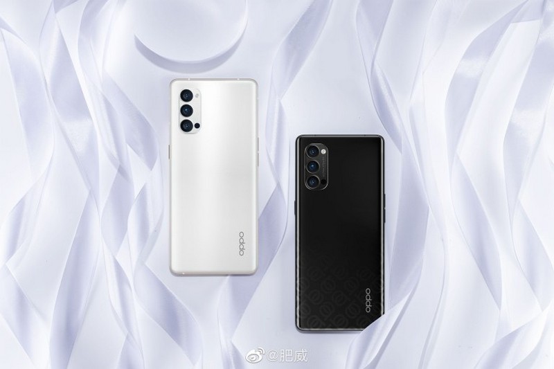 Oppo Reno 4 Pro với hai tuỳ chọn màu Trắng và Đen khác biệt