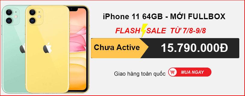 Flash sale iPhone tuần từ 7/8 - hết 9/8: Toàn hàng chất - Giá rẻ ngất - Clickbuy