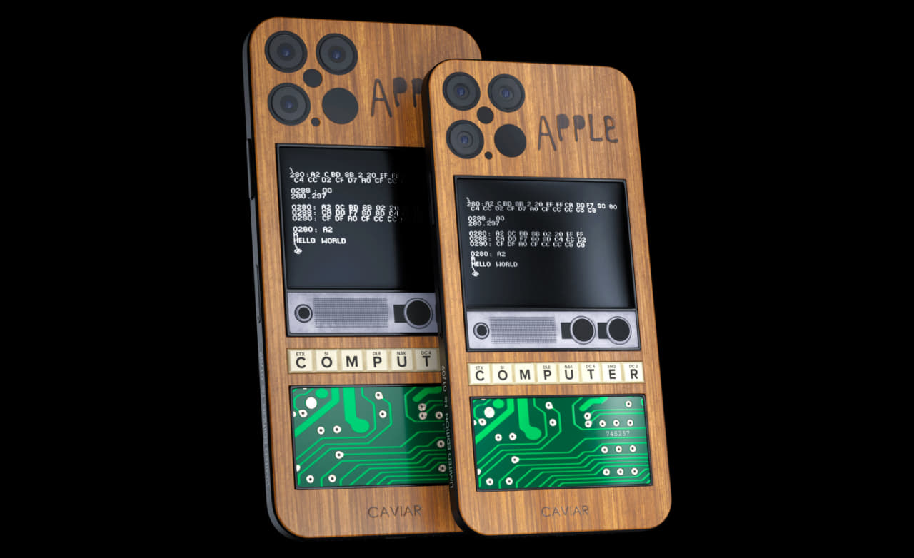 Caviar kỷ niệm ngày thành lập của Apple với các phiên bản đặc biệt của iPhone 12 Pro và iPhone 12 Pro Max sắp ra mắt.