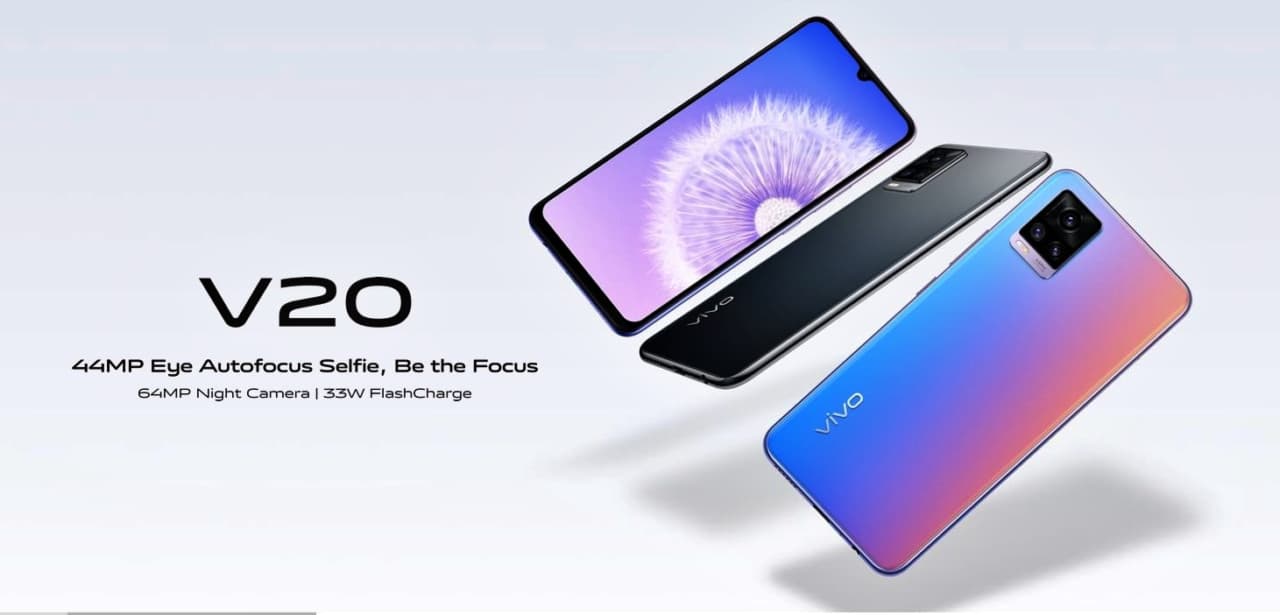 Thông số kỹ thuật đầy đủ và giá bán của Vivo V20 được tiết lộ dự kiến sẽ ra mắt vào ngày 12 tháng 10