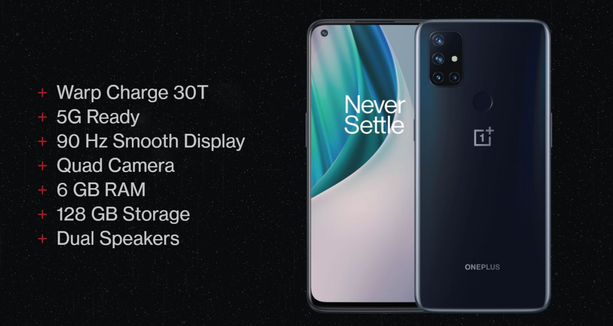 OnePlus Nord N10 5G và OnePlus Nord N100 ra mắt