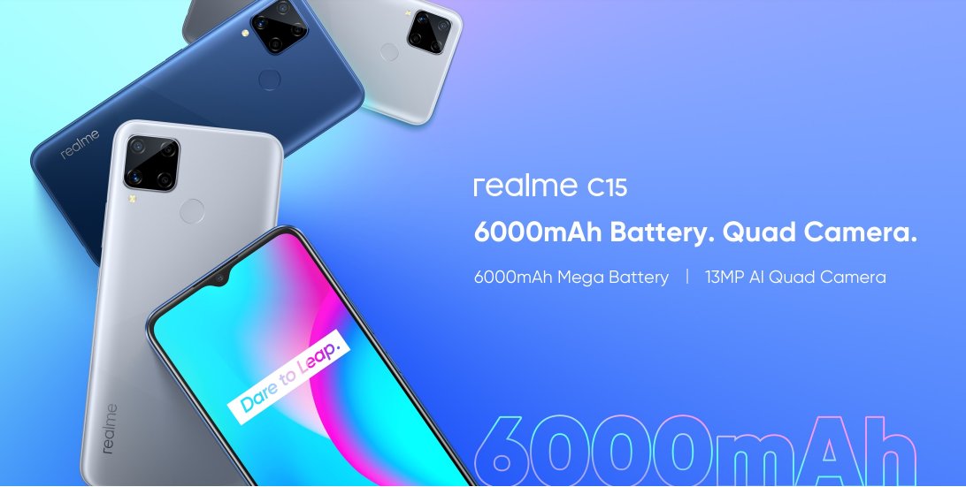 Realme có thể sẽ ra mắt phiên bản Realme C15 chạy chip Snapdragon™