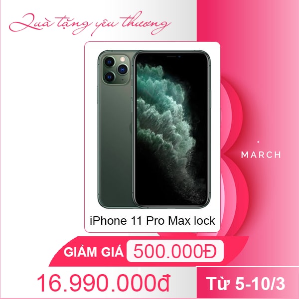 Quà tặng yêu thương, giảm đến 8 Triệu ngày 8/3 - Clickbuy