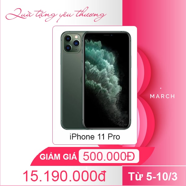 Quà tặng yêu thương, giảm đến 8 Triệu ngày 8/3 - Clickbuy