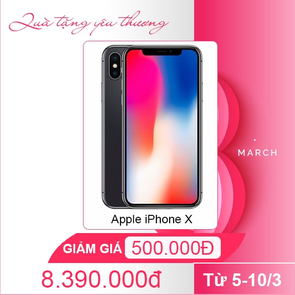 Quà tặng yêu thương, giảm đến 8 Triệu ngày 8/3 - Clickbuy
