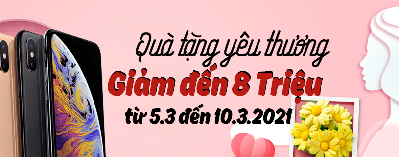 Quà tặng yêu thương, giảm đến 8 Triệu ngày 8/3 - Clickbuy