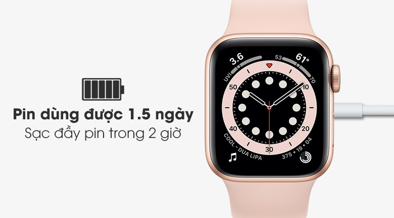 Apple Watch Series 6 44mm (GPS) cũ đẹp 99% - Clickbuy