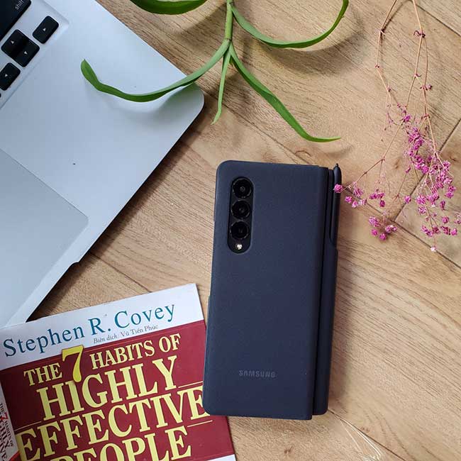 Ốp lưng Samsung Galaxy Z Fold3 Flip Cover kèm bút S-Pen - Clickbuy