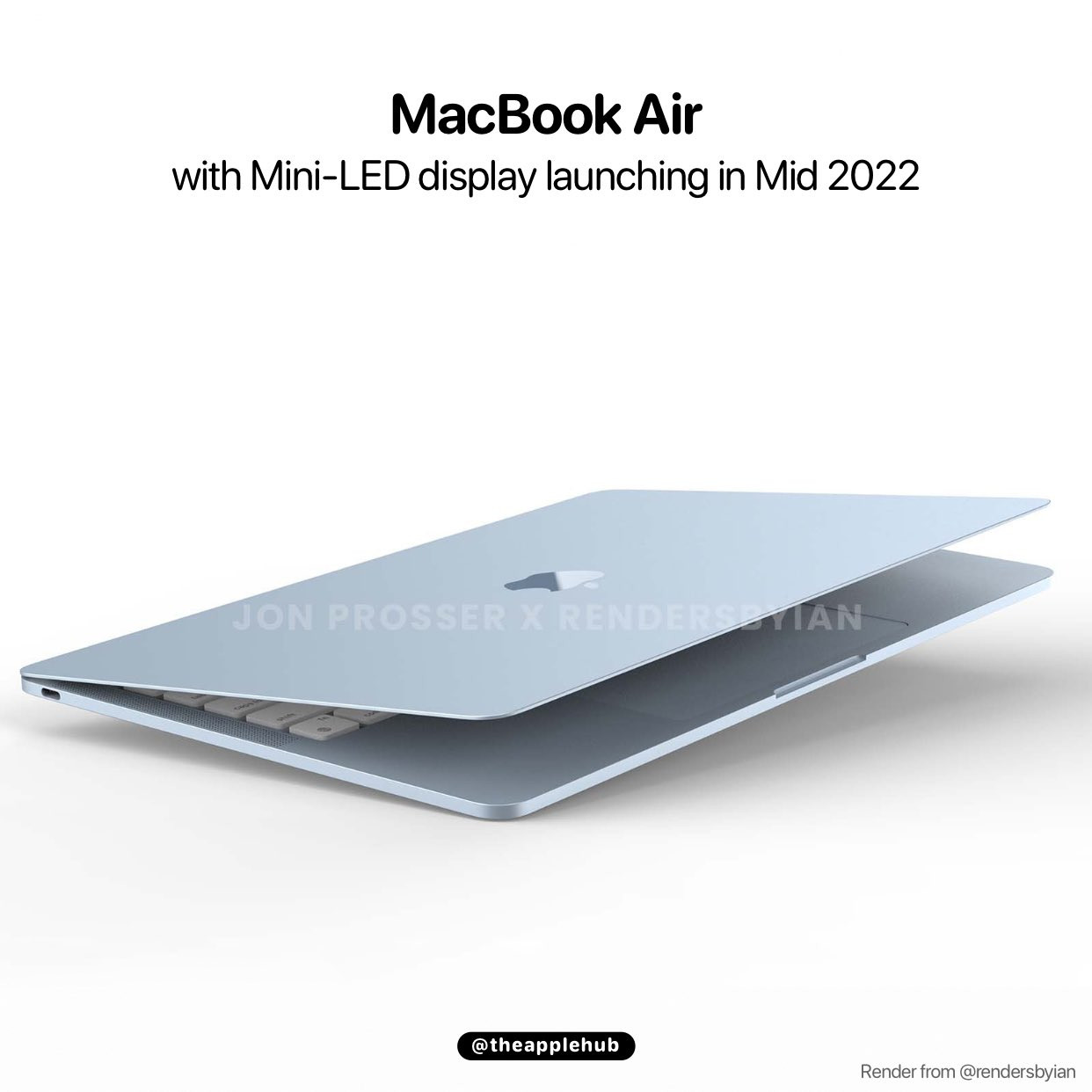 Apple MacBook Air 2022 sẽ được trùng tu lại thiết kế, trang bị chip M1
