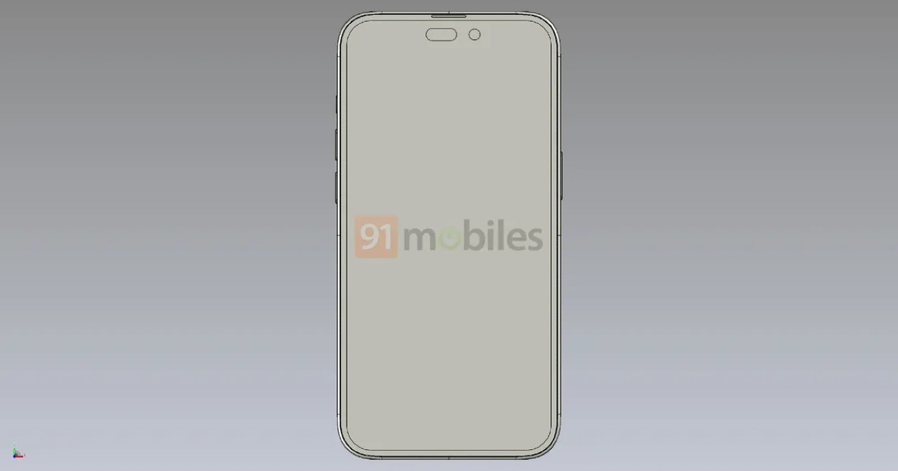 Thiết kế iPhone 14 Màn hình đục lỗ là có thật, cụm camera sau to không tưởng với độ phân giải nâng lên 48MP - Clickbuy