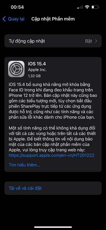 Apple chính thức phát hành iOS 15.4: Cho phép mở khóa Face ID mà không cần tháo khẩu trang - Clickbuy