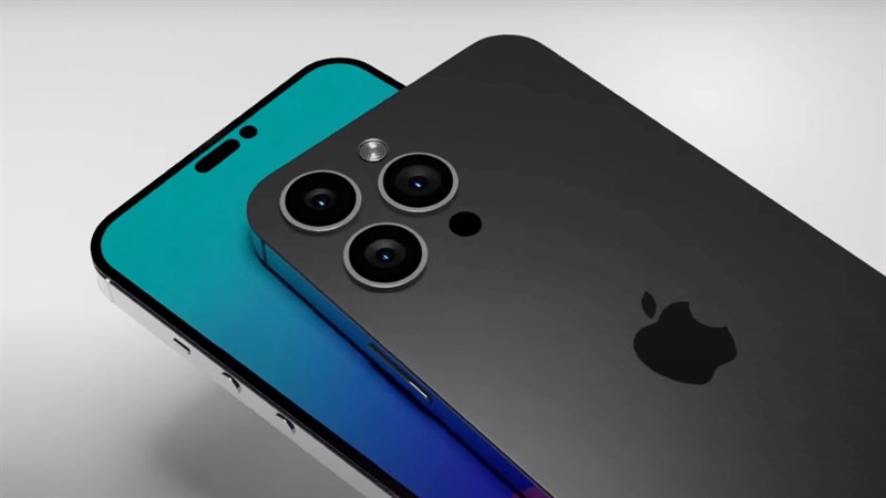 Thiết kế iPhone 14 Màn hình đục lỗ là có thật, cụm camera sau to không tưởng với độ phân giải nâng lên 48MP - Clickbuy