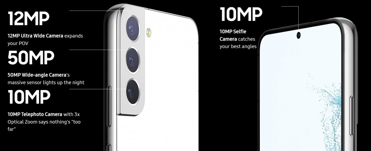 Samsung Galaxy Z Fold 4 được trang bị camera tele 3X như Galaxy S22