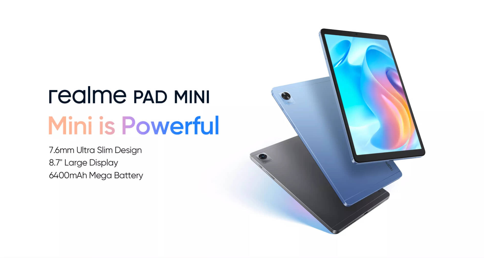 Realme Pad Mini ra mắt với màn hình 8.7", SoC UNISOC T616, v.v..