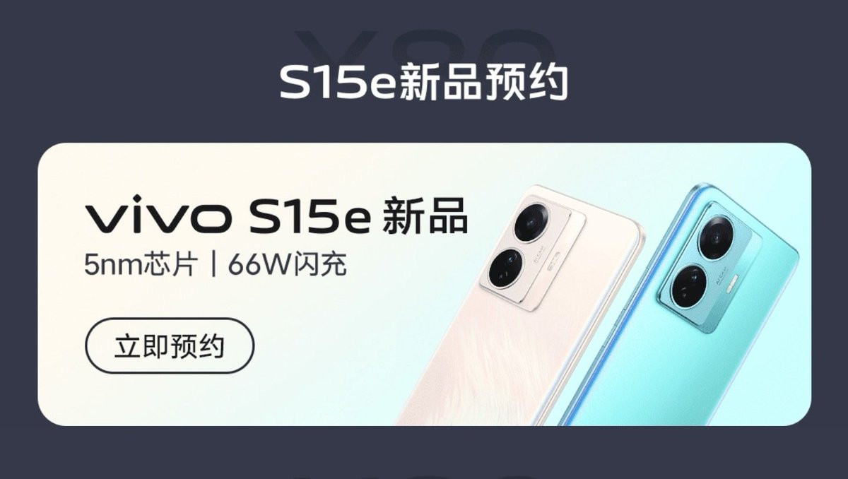 Vivo S15e