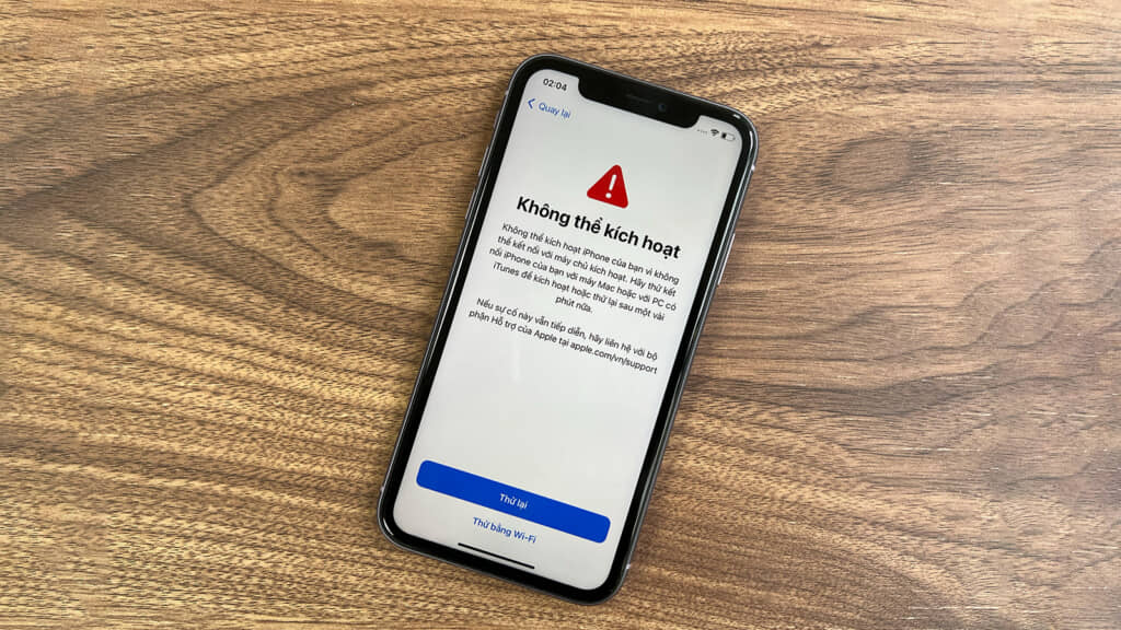Server Apple gặp sự cố, không thể thiết lập iPhone mới - Clickbuy