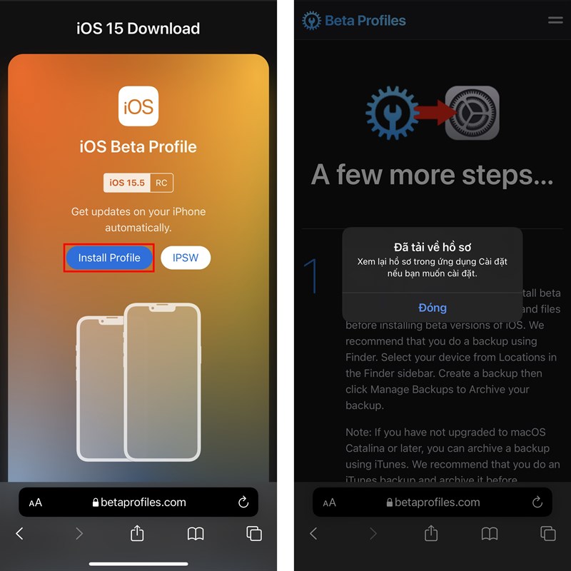 Cách cập nhật iOS 15.5 RC để cải tiến Apple Cash, Podcasts và có nhiều tính năng mới - Clickbuy