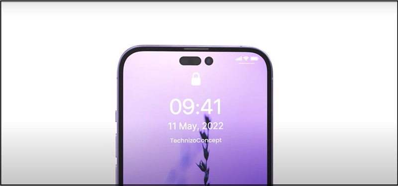 Đắm chìm trong vẻ đẹp của concept iPhone 14 Pro Max phiên bản Tím Lavender - Clickbuy