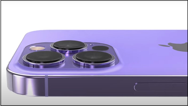 Đắm chìm trong vẻ đẹp của concept iPhone 14 Pro Max phiên bản Tím Lavender - Clickbuy