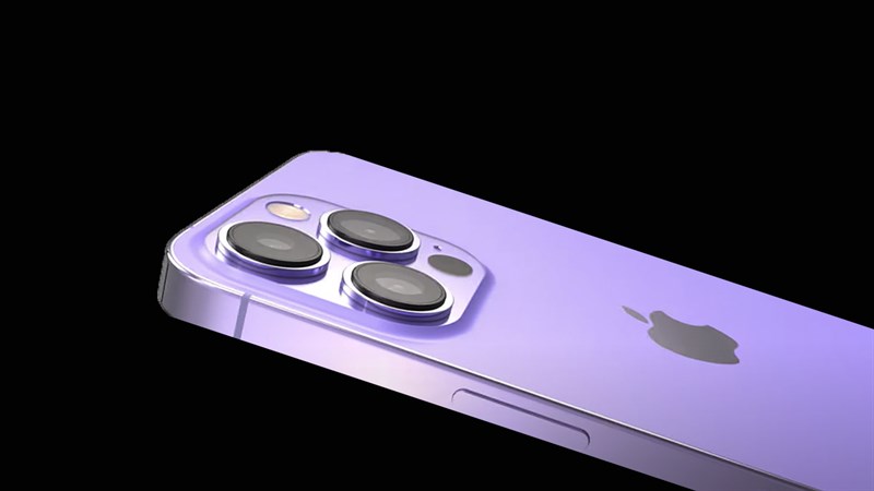 Đắm chìm trong vẻ đẹp của concept iPhone 14 Pro Max phiên bản Tím Lavender - Clickbuy