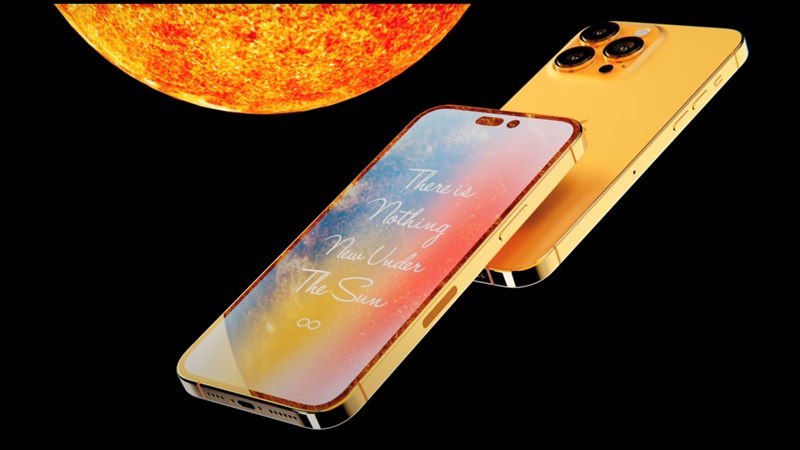 iPhone 14 Pro Max màu Sunset Gold lộ ảnh render cực sang chảnh iPhone 14 Pro Max màu Sunset Gold lộ ảnh sang chảnh, nhức cái nách iFans - Clickbuy
