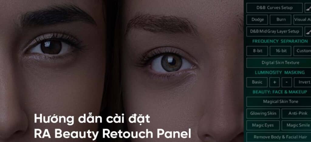 Hướng dẫn cài đặt RA Beauty Retouch Panel cho Photoshop 2022 - Clickbuy