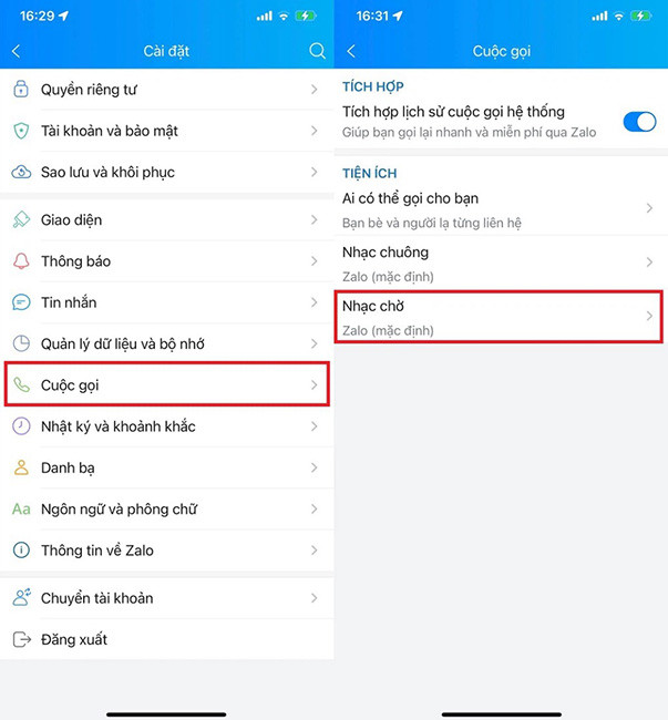 Cách cài nhạc chờ cuộc gọi Zalo miễn phí theo ý muốn - Clickbuy