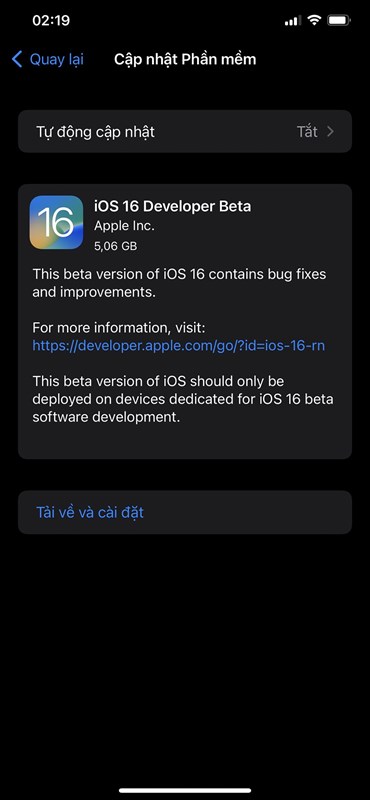 Hình ảnh cài đặt iOS 16 Developer Beta Đã có thể cập nhật lên iOS 16 Beta, tin vui dành cho các iFan đây rồi - Clickbuy