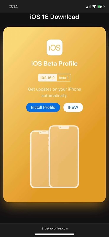 Tải về hệ điều hành iOS 16 Beta Đã có thể cập nhật lên iOS 16 Beta, tin vui dành cho các iFan đây rồi - Clickbuy