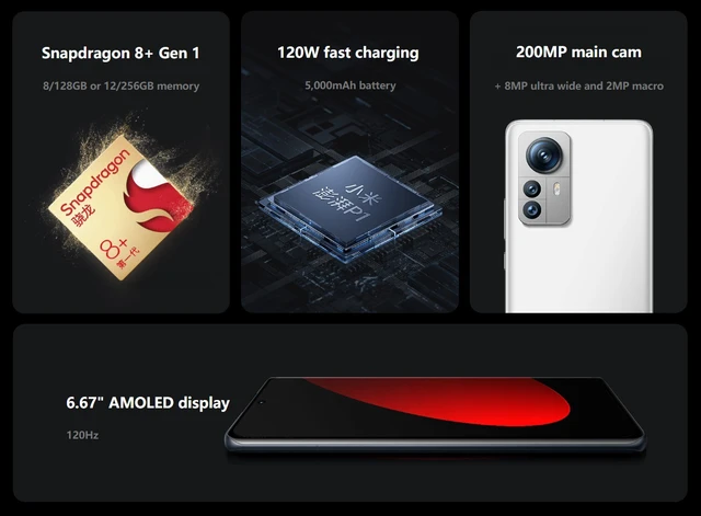 Rò rỉ cấu hình của Redmi K50S Pro với sạc siêu nhanh 120W, Snapdragon 8+ Gen 1, camera 200MP