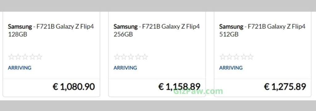 Rò rỉ giá bán Samsung Galaxy Z Fold4, Flip4 tại thị trường Châu Âu - Clickbuy