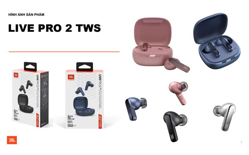 Lộ diện tai nghe không dây Live Pro 2 TWS với tính năng chống ồn thích ứng thông minh - Clickbuy