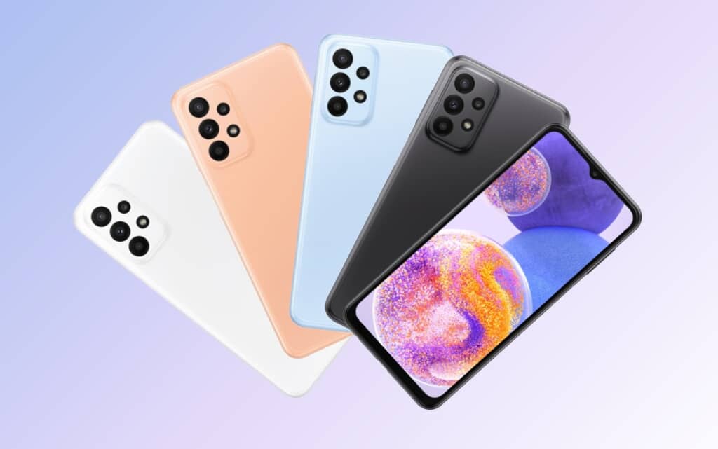 Xuất hiện thêm điện thoại Galaxy A23 5G với sạc nhanh 25W, chip Snapdragon 695 mạnh mẽ, giá rẻ - Clickbuy