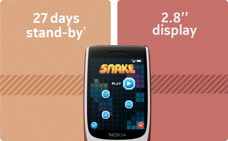 Chính thức: chiếc điện thoại cơ bản Nokia 8120 4G lên kệ với giá chỉ hơn 1 triệu đồng - Clickbuy