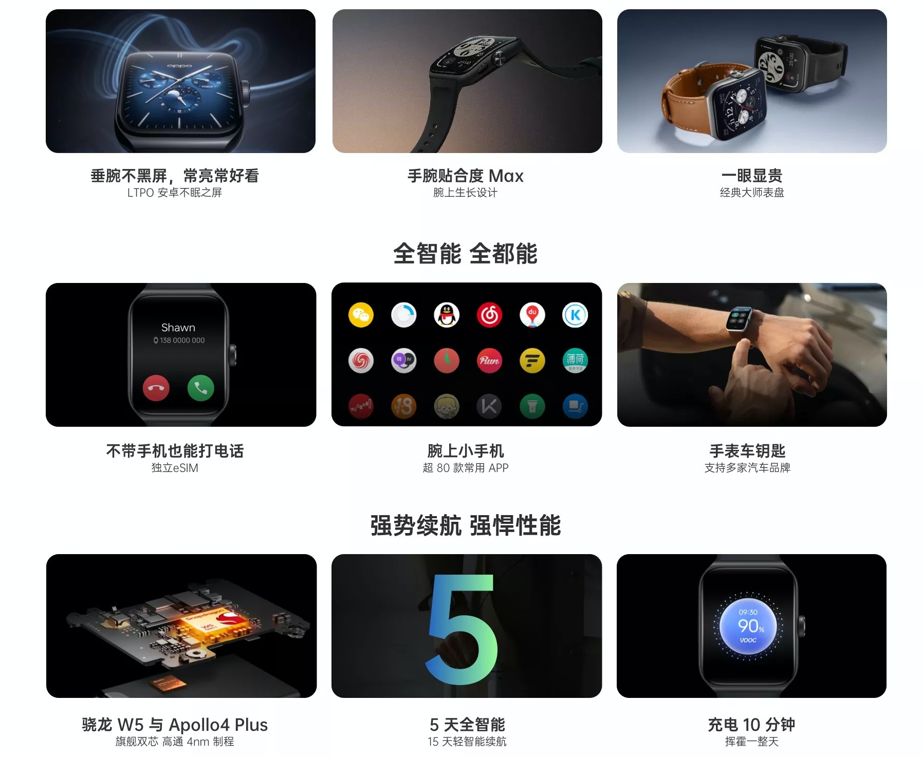 Oppo Watch 3 series ra mắt với Chip Snapdrago W5, màn hình LTPO, v.v