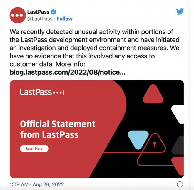 Bạn cần làm gì khi phần mềm LastPass bị hack? - Clickbuy